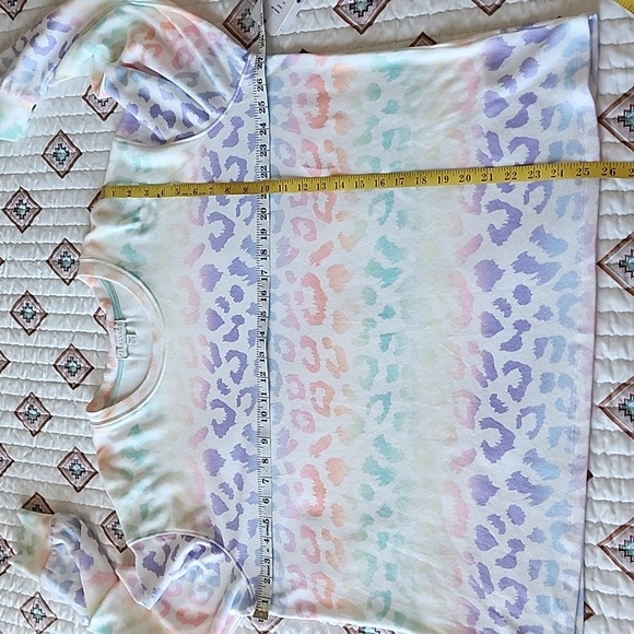 PJ Salvage Women's Loungewear Gradient Good Vibes Long Sleeve Top - Picture 11 of 14